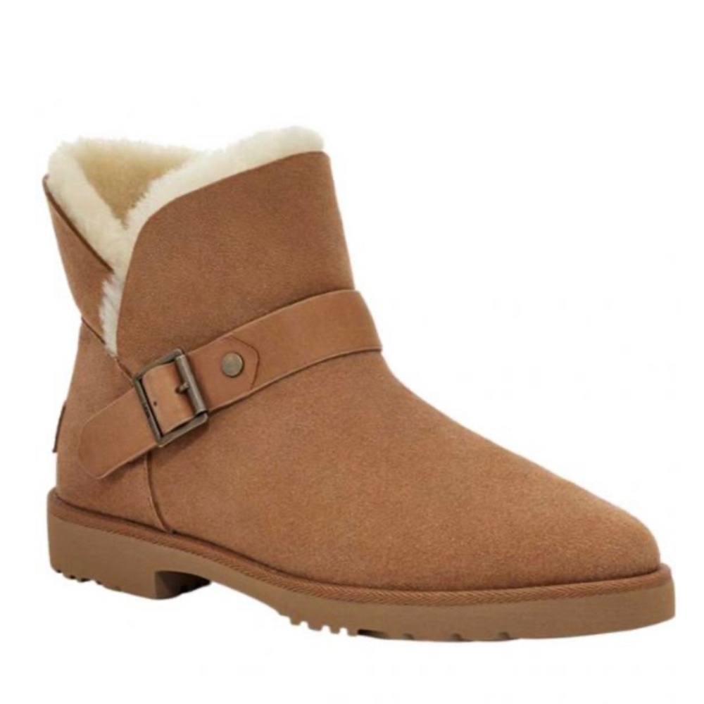 Ugg Romely short buckle - Chestnut - size 8
